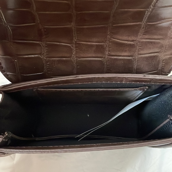 Zara Animal Print Brown Crossbody Bag - Picture 6 of 8